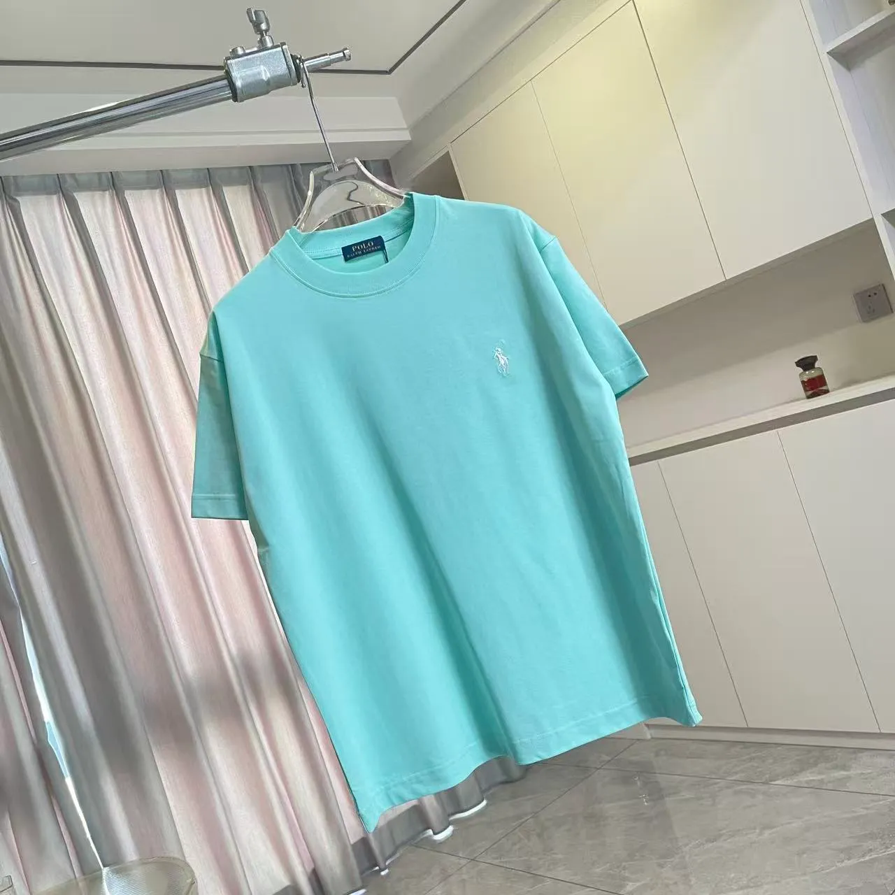 Polo* * 2026 New Arrival logo g T Same Style ：Black White Green Purple Size: S M L XL XXL